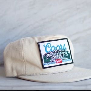 Coors snapback hat, Banquet